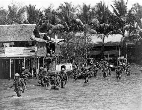 Soldiers In The Mekong Delta Photograph by Underwood Archives - Fine Art America