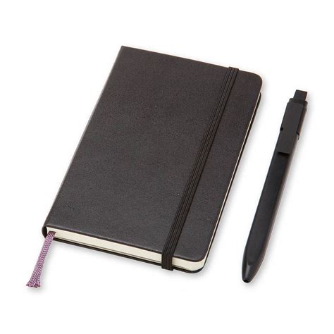 Moleskine Bundle-Black Pocket Notebook & Pen