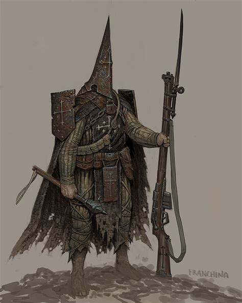 ArtStation - Trench Pilgrim, mike franchina Fantasy Character Design, Character Design ...