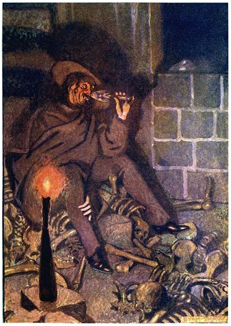 The Cask of Amontillado – Old Book Illustrations