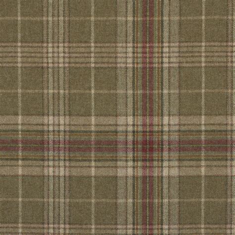 Ralph Lauren Fabric Hardwick Plaid Woodland LFY60540F - Upholstery Fabric - by Inside Stores