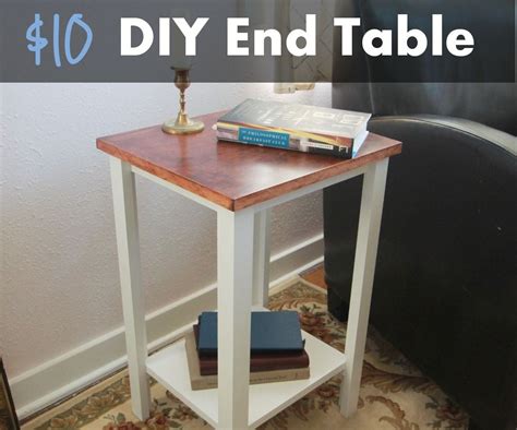 Simple DIY End Table for $10 : 8 Steps - Instructables