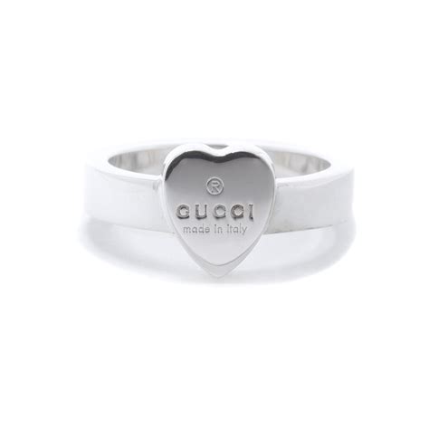 Gucci Trademark Heart Ring– Oliver Jewellery