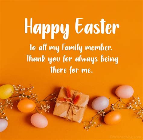 Happy Easter Wishes for Family and Friends - WishesMsg