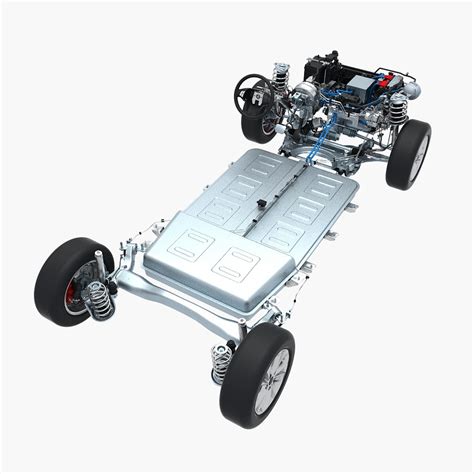 Electric Car Chassis 3D Model - TurboSquid 1628171