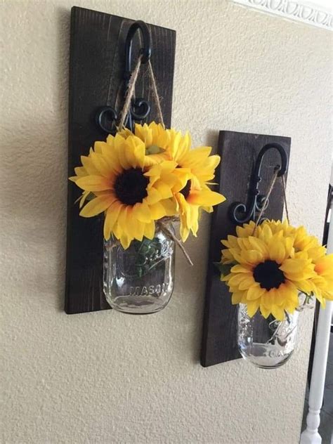 Sunflower wall decor – Artofit