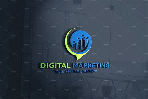 Digital Marketing Logo | Branding & Logo Templates ~ Creative Market