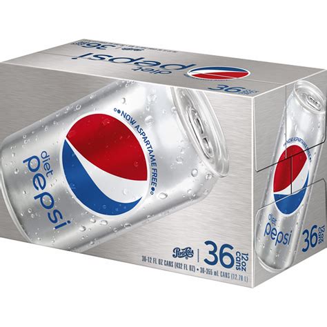 Diet Pepsi Cans, 36 pk./12 oz. - Soft Drinks