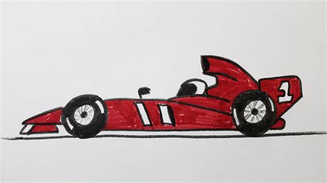 Simple Race Car Drawing : Mclaren Draw Drawing Step 675lt Cars Sports Coloring ...