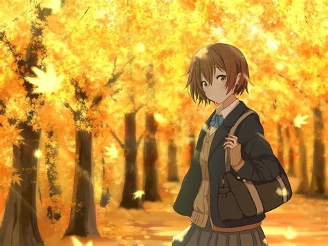 Autumn Anime Scenery Wallpapers - Wallpaper Cave