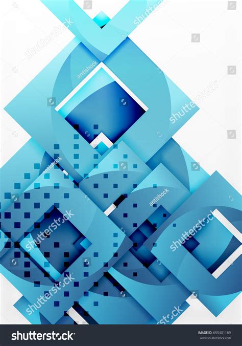 Vector Square Template Background Design Stock Vector (Royalty Free) 655401169 | Shutterstock