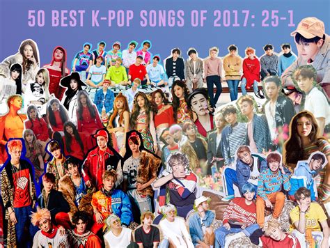 25 best K-pop songs of 2017 | Top Kpop songs 2017