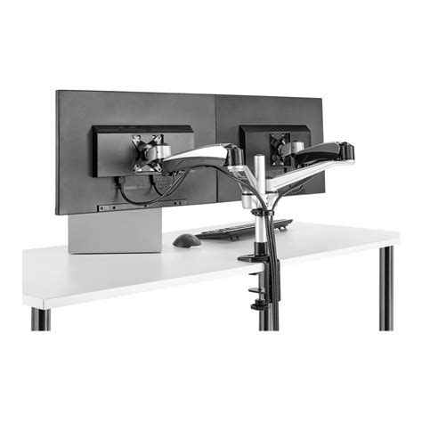 StarTech.com Desk Mount Dual Monitor Arm - Articulating - Supports VESA Monitors 12" to 30 ...