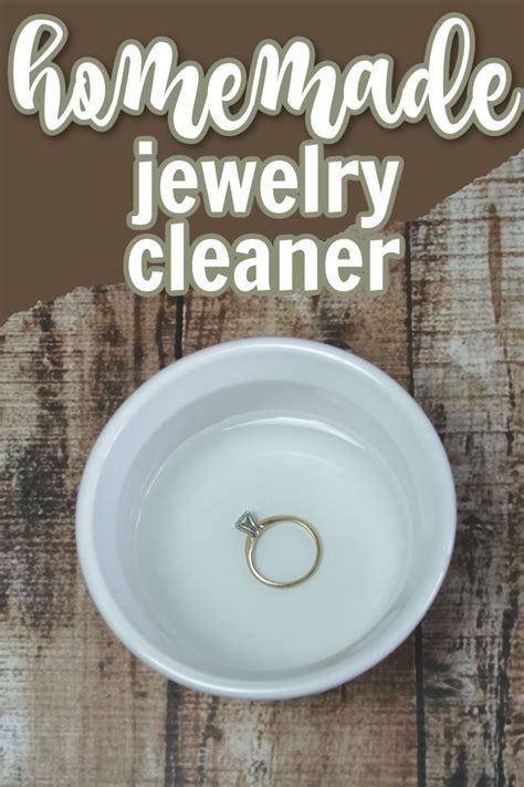 DIY Homemade Jewelry Cleaner Recipe | Homemade jewelry cleaner, Jewelry cleaner diy, Diy jewelry ...