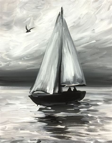 Sailing art, Sailboat painting, Sailboat art