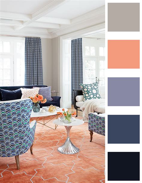 10 Living Room Color Palettes That Pack A Punch House Home