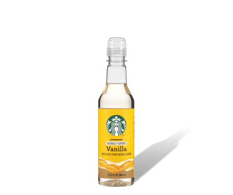 Flavored Vanilla Syrup for Coffee | Starbucks® Coffee at Home