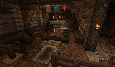 Medieval Minecraft Interior by Nosh0r on DeviantArt