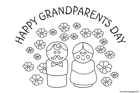 Free Printable Grandparents Day Cards To Color