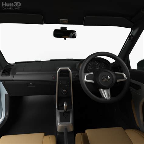 Daihatsu Copen Robe with HQ interior 2017 3D model - Vehicles on Hum3D