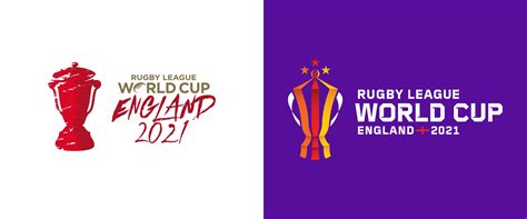 Brand New: New Logo and Identity for 2021 Rugby League World Cup by Mammoth