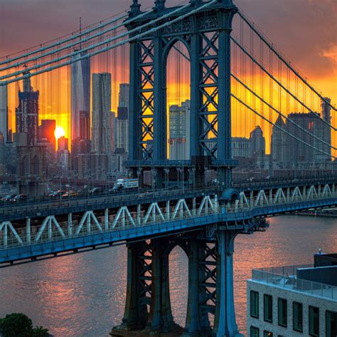 Matthew Pugliese Photography | Manhattan Bridge Sunset - Matthew Pugliese Photography