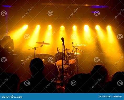 Empty Stage At Concert Royalty Free Stock Image - Image: 19910076