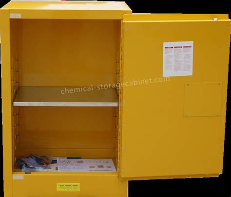 2 Door Vented Laboratory Locking Metal Flammable Storage Cabinet For Liquid Chemical