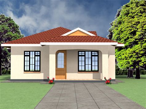 2 Bedroom House Plans Open Floor Plan | HPD Consult