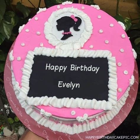 ️ Decorated Strawberry Cake For Evelyn