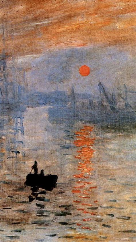 Claude Monet: Impression, Sunrise(1873)Detail in 2020. Famous, Impressionist HD phone wallpaper ...