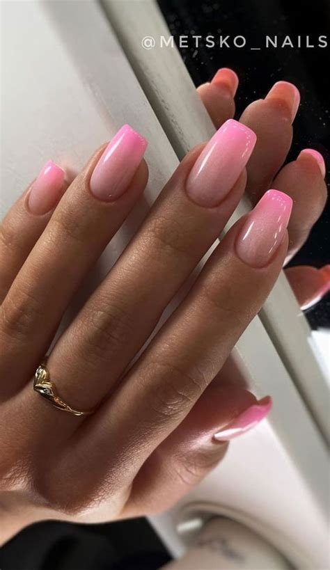 35+ Stunning Pink Ombre Nails To Try | Top Nail Ideas Right Now