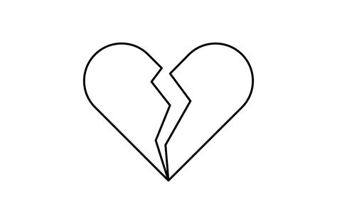 Broken Heart Tattoo SVG Cut file by Creative Fabrica Crafts · Creative Fabrica