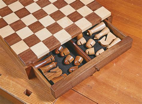 Chess Board | Woodworking Project | Woodsmith Plans