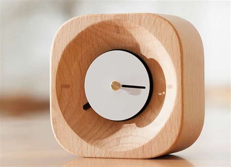 Wooden Desk Clock Wood Clocks, Wood Wall Clock, Desk Clock, Alarm Clock, Unique Table Clock ...