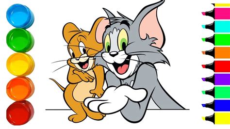 Tom And Jerry Drawing Easy With Colour - img-klutz