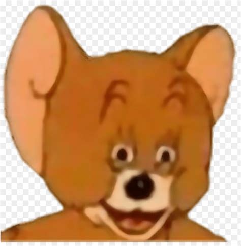 meme sticker - jerry mouse high meme PNG image with transparent background | TOPpng