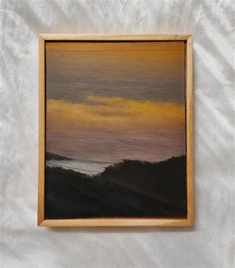 Sunset over the clouds in Oil paints : r/IDAP