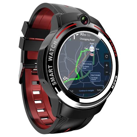 Men Watches Android AMOLED Screen Face ID 2 Cameras Video Call Weather 3GB 32GB Maps GPS ...