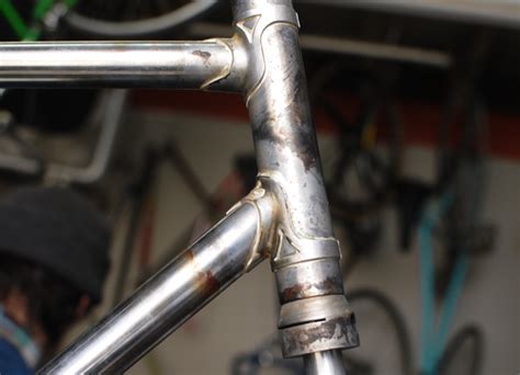 Hand Brazing a Bicycle Frame