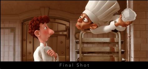 Pixar Ratatouille Shot Animation Progression by Carlos Baena