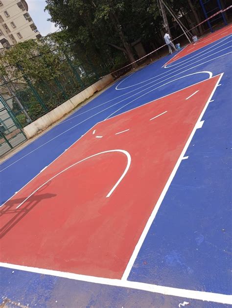 Acrylic Basketball Court Flooring Service in Bengaluru | ID: 2850484101248