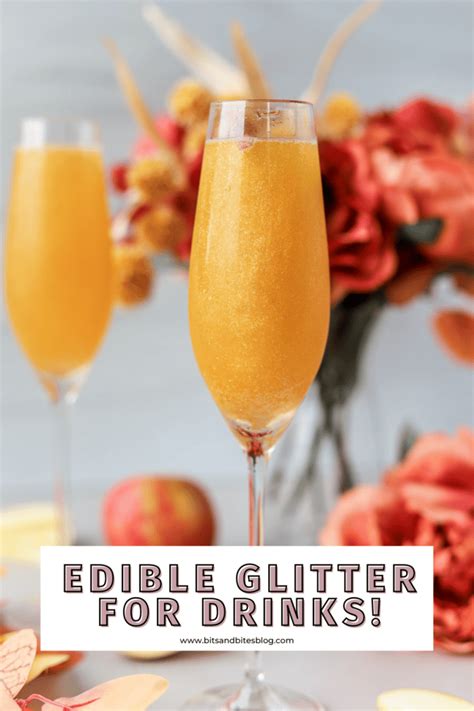 Edible Glitter for Drinks - bits and bites