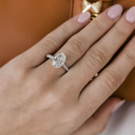 5 Carat Oval Diamond Engagement Ring