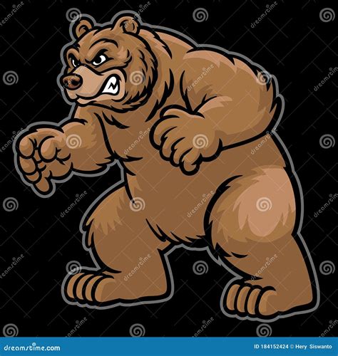 Cartoon Grizzly Bear Stock Illustrations – 12,656 Cartoon Grizzly Bear Stock Illustrations ...