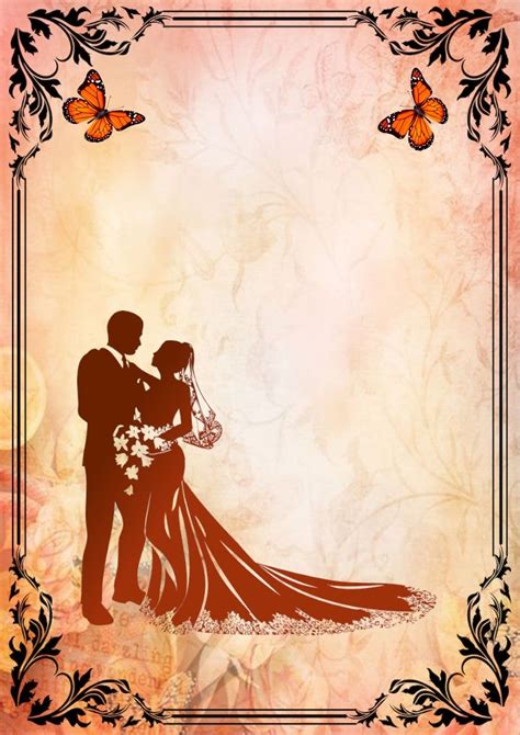 Blank Wedding Cards Images