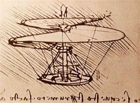 Leonardo da Vinci's helicopter: 15th-century flight of fancy led to modern aeronautics