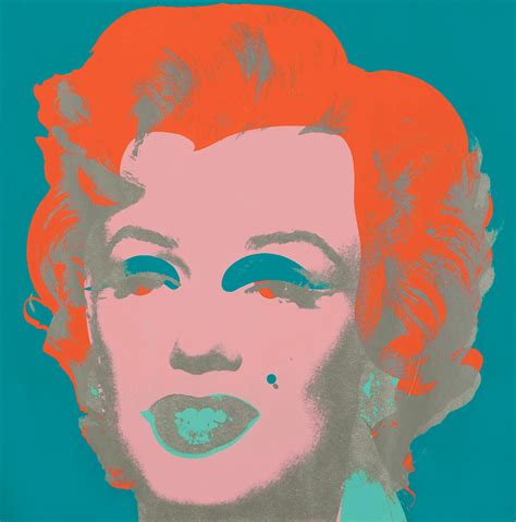 Marilyn Monroe Warhol Poster