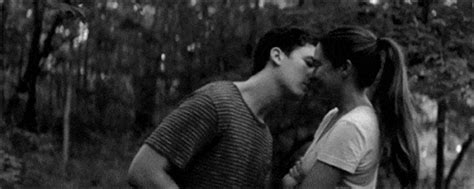 First Kiss GIF - Find & Share on GIPHY