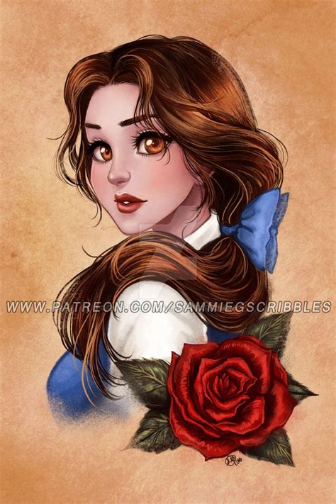 Patreon reward- Beauty and the Beast by Roots-Love.deviantart.com on @DeviantArt | Disney ...